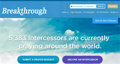 Desktop Screenshot of intercessors.org